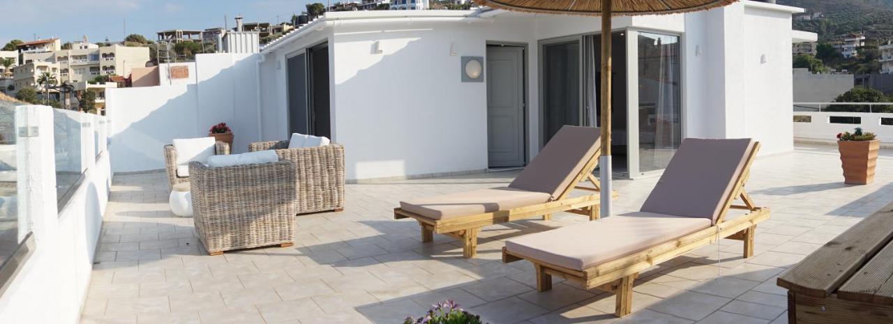 Laia Seafront Luxury Apartments Agia Pelagia  Exterior photo